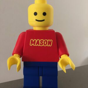Mega Lego poppetje met naam